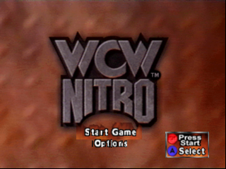 WCW Nitro (USA) Title Screen